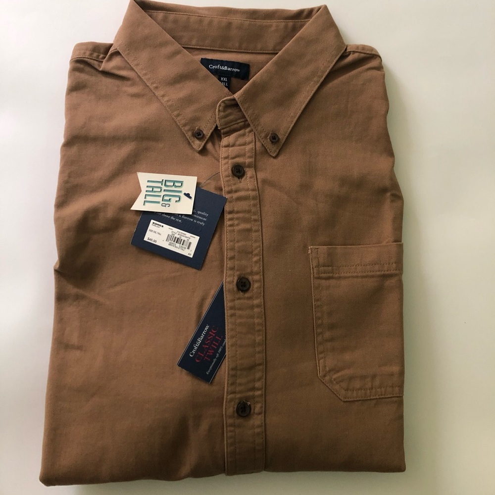 Croft&Barrow xxl Big and Tall long sleeve shirt